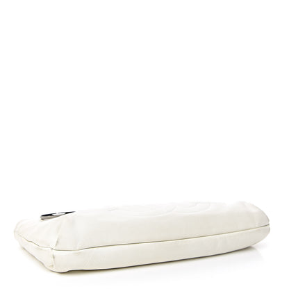 Chanel Lambskin Soft and Chain Pochette White 4 of 10
