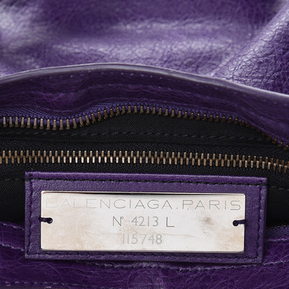 Balenciaga Agneau Classic Hardware City Dark Violet 7 of 11