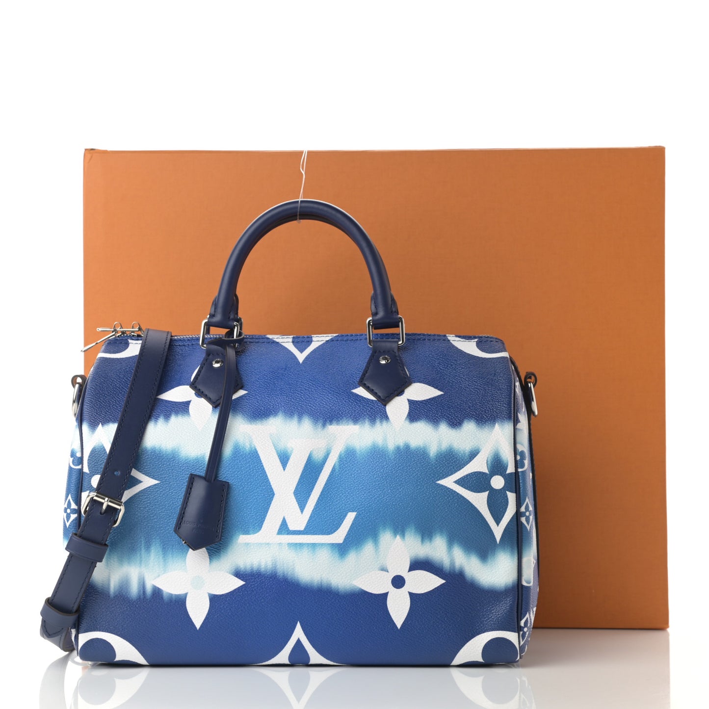 Monogram Escale Speedy Bandouliere 30 Blue