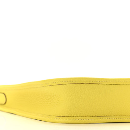 Hermes Taurillon Clemence Evelyne TPM Lime 9 of 10