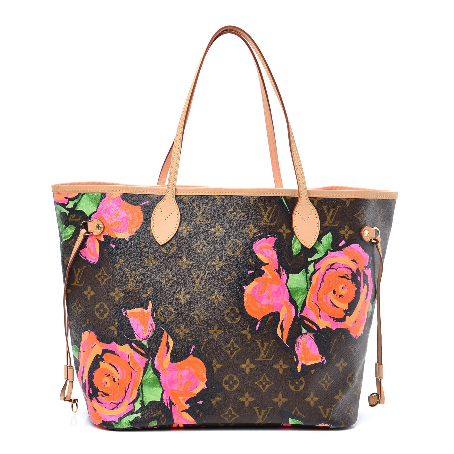 Louis Vuitton Monogram Roses Neverfull MM 1 of 9