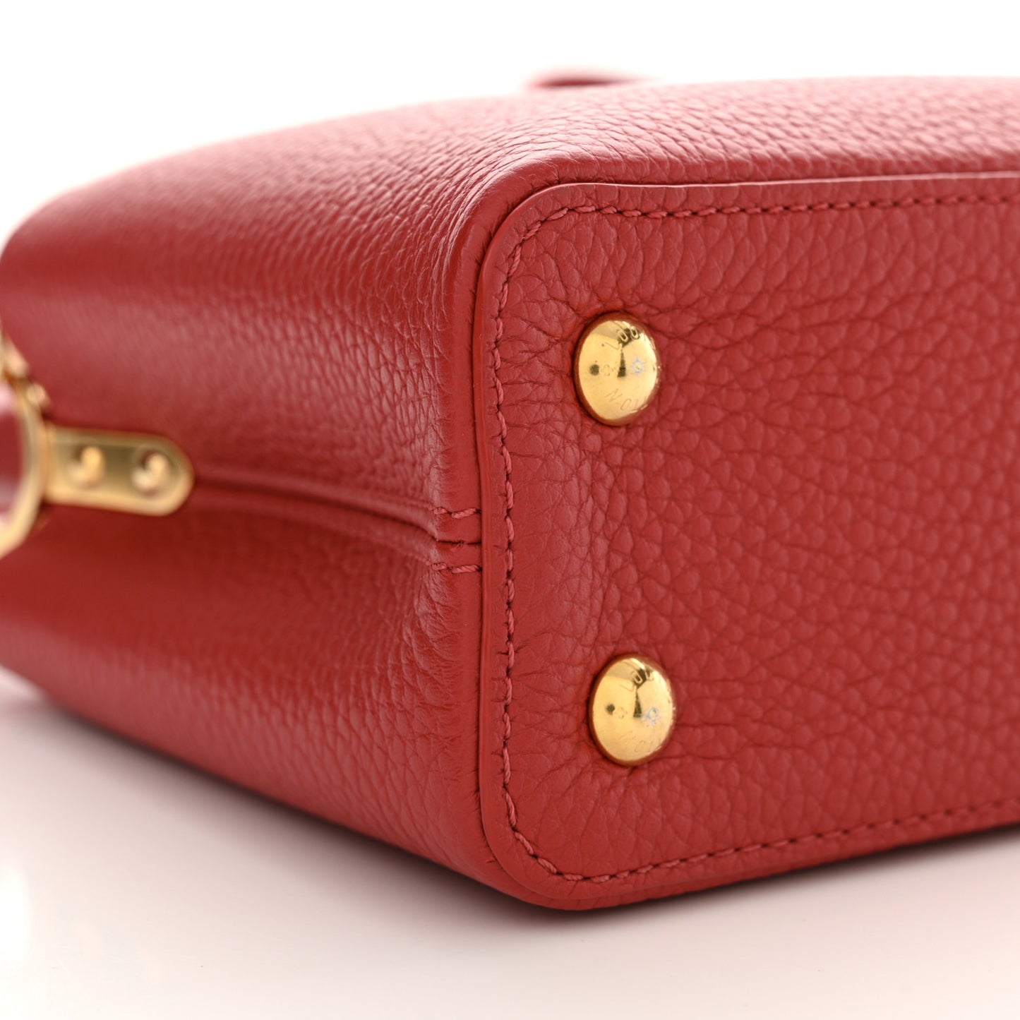 Taurillon Mini Capucines Scarlet