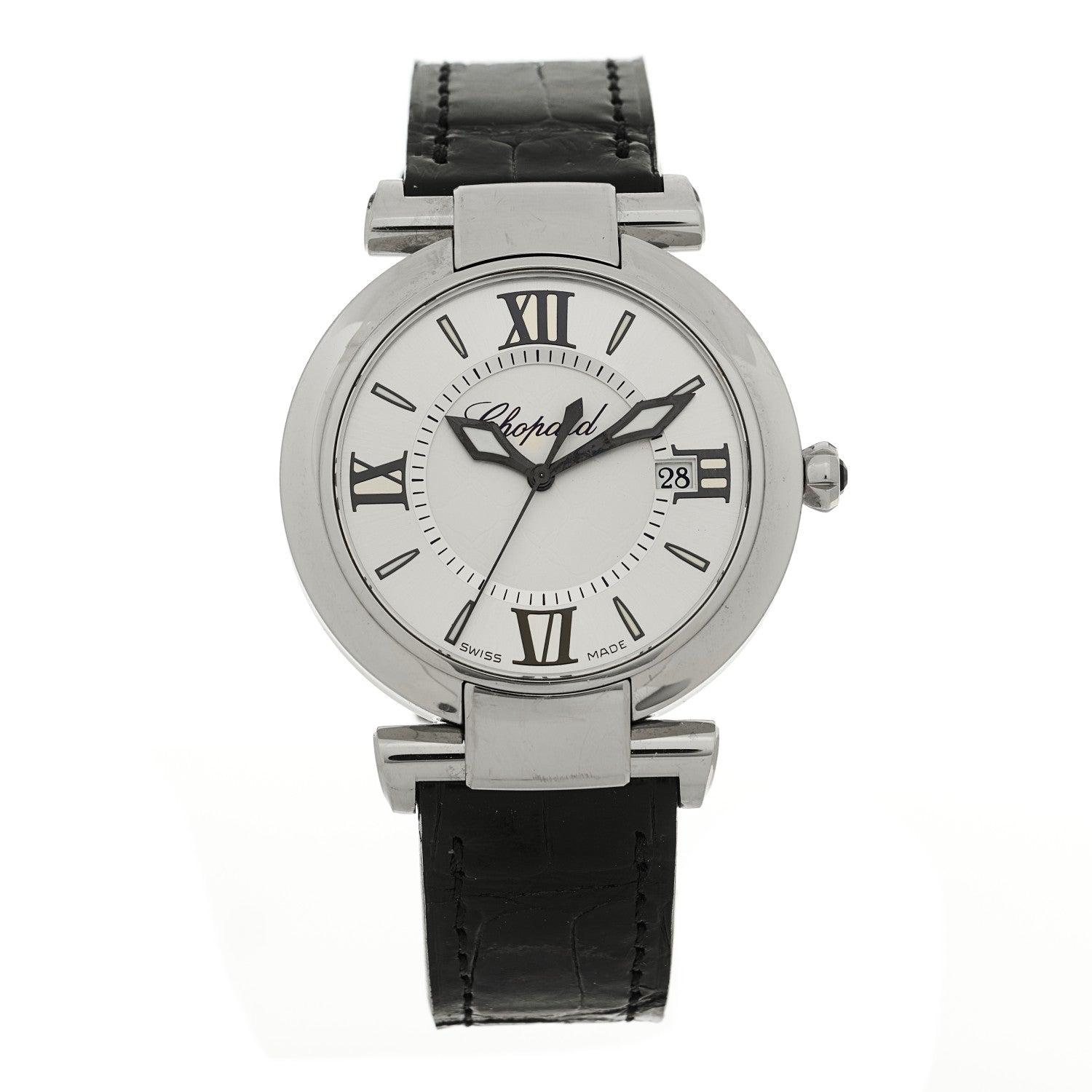 Chopard Stainless Steel Alligator 36mm Imperiale Quartz Watch 1 of 4