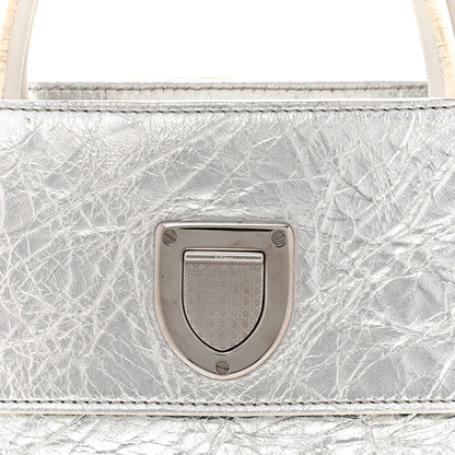 Christian Dior Metallic Calfskin Medium Diorever Flap Silver 7 of 14