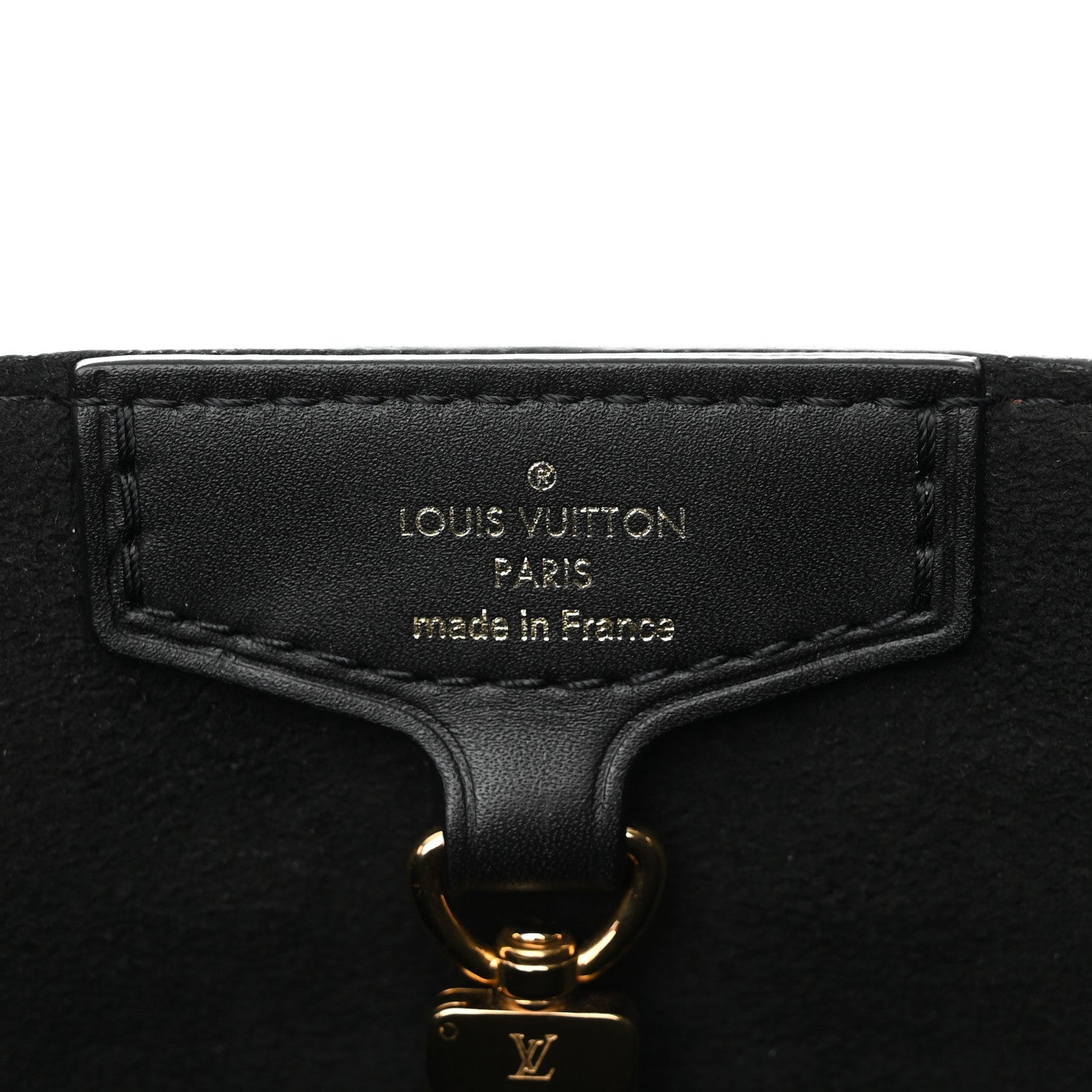 Louis Vuitton Damier Ebene Belmont PM Black 6 of 9