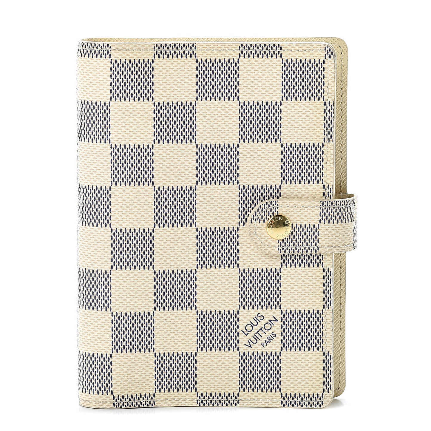 Damier Azur Small Ring Agenda Cover