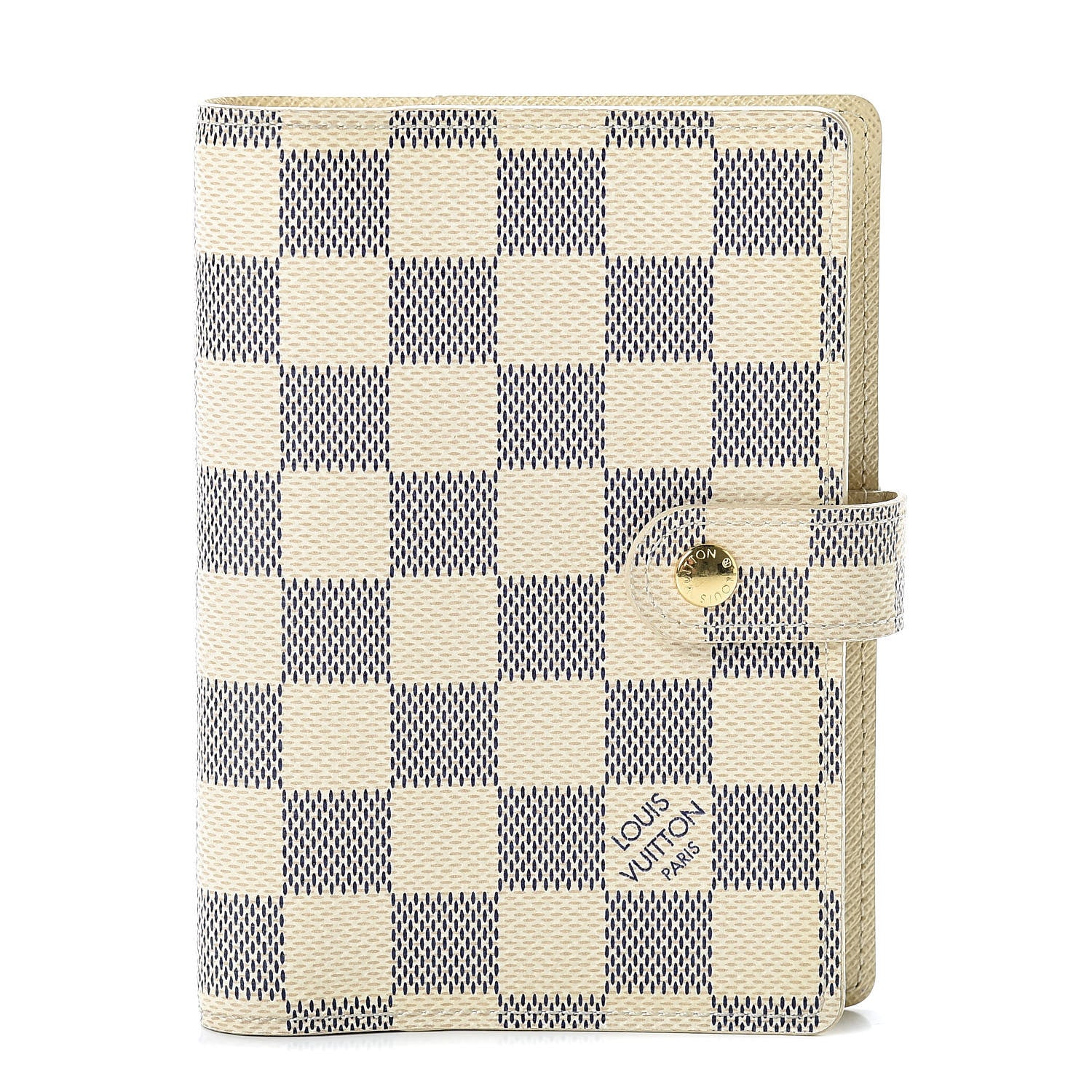 Louis Vuitton Damier Azur Small Ring Agenda Cover 1 of 7