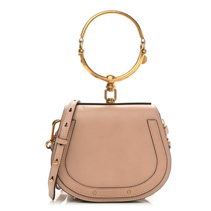 Chloe Calfskin Suede Small Nile Bracelet Bag Biscotti Beige 2 of 23