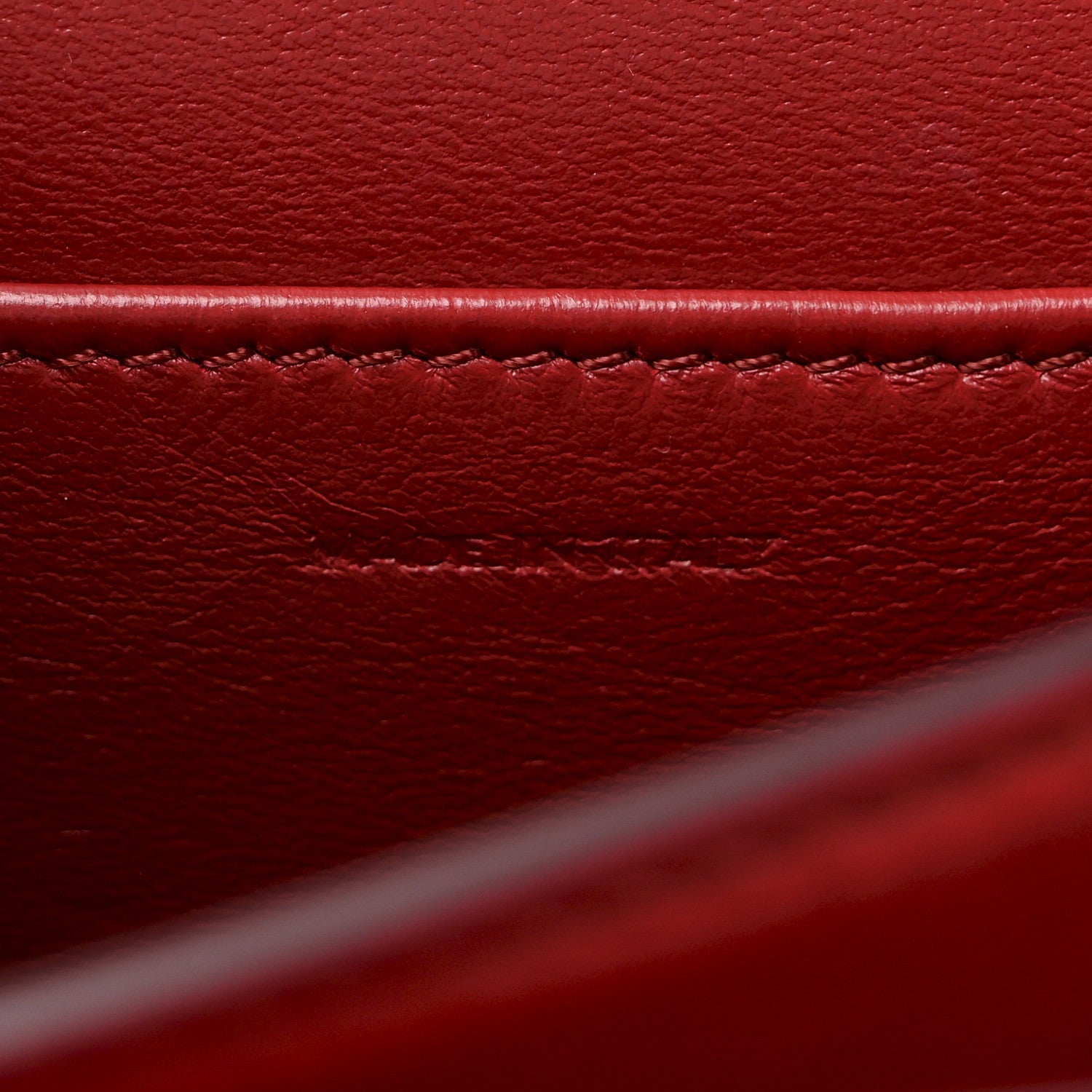 Celine Box Calfskin Teen Classic Box Flap Bag Red 7 of 10