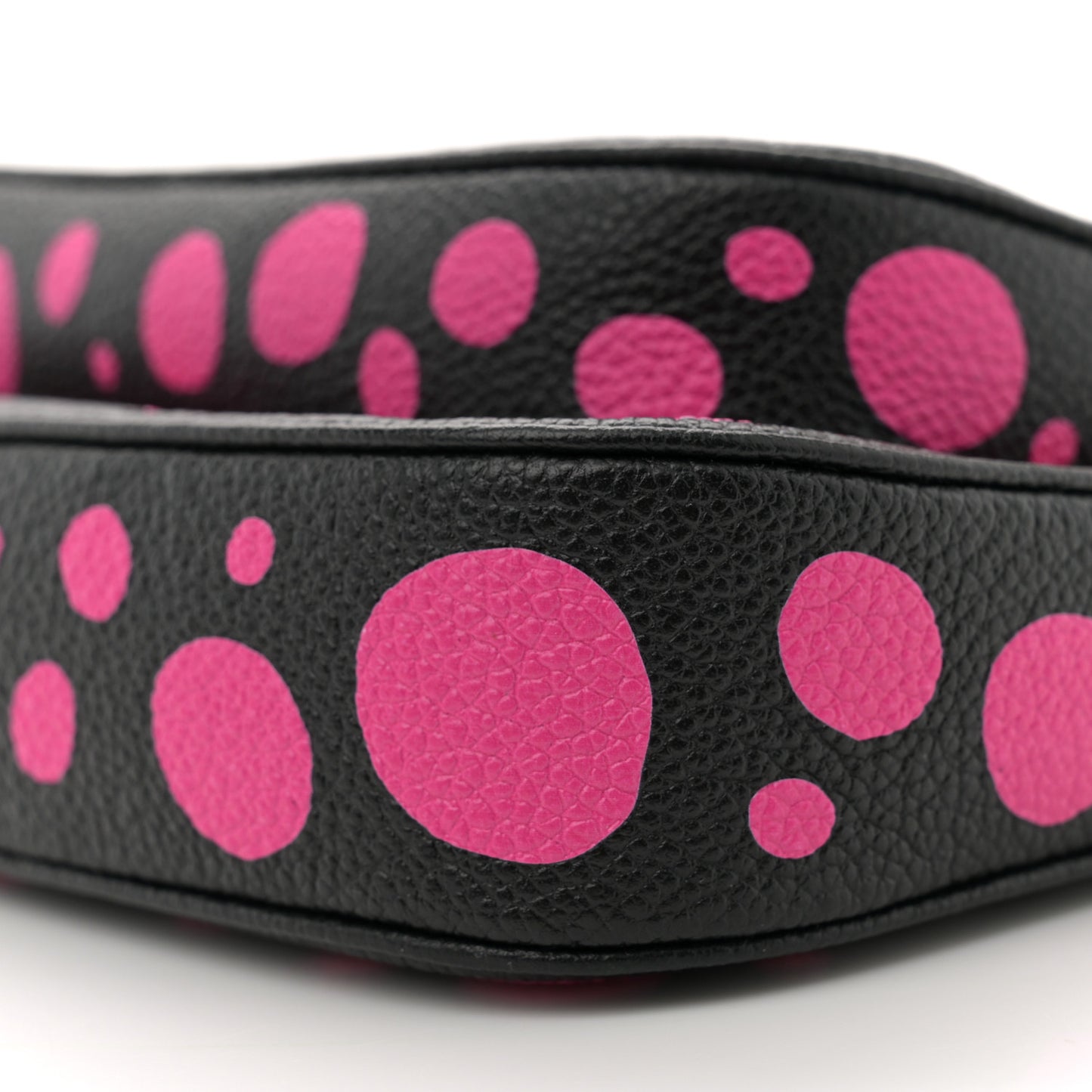 LV X YK Empreinte Multi Pochette Accessories Black Fuchsia