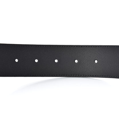 Gucci Textured Calfskin Double G 40mm Belt 110 44 Black 6 of 7