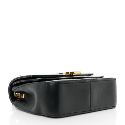 Saint Laurent Lambskin Matelasse Chevron Monogram Small Sulpice Bag Black 4 of 14