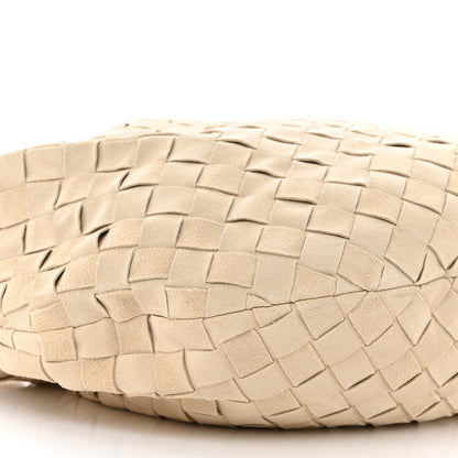 Bottega Veneta Suede Intrecciato Teen Jodie Sand 9 of 10