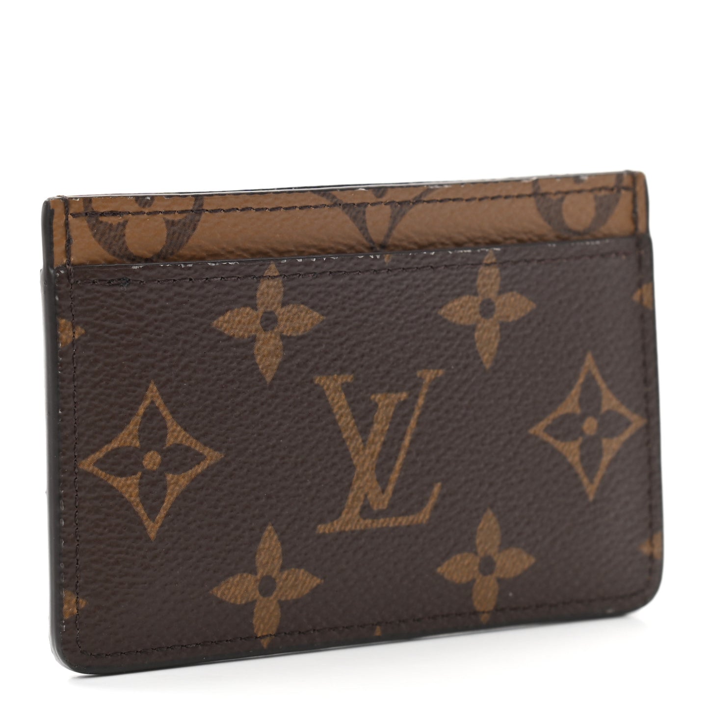 Reverse Monogram Card Holder