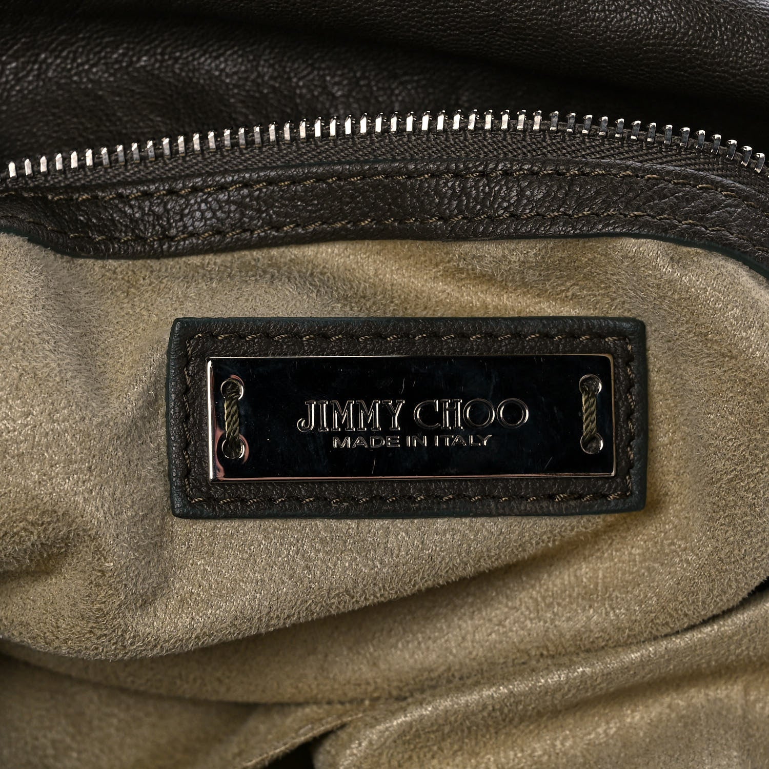Jimmy Choo Lambskin Biker Hobo 6 of 15