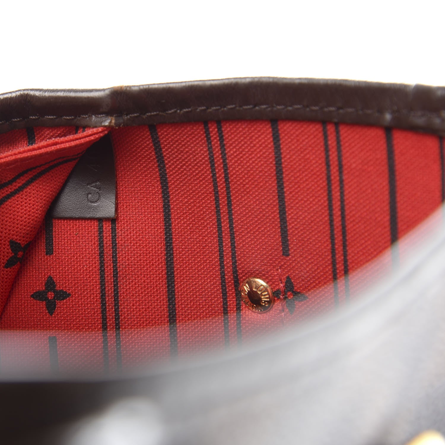 Louis Vuitton Damier Ebene Neverfull MM 7 of 18
