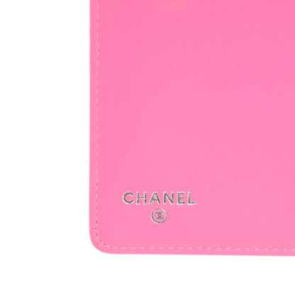 Chanel Caviar Yen Wallet Red Pink 6 of 8