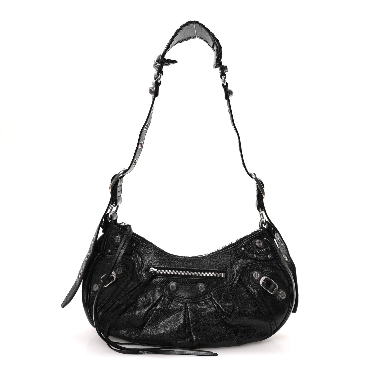 Balenciaga Agneau Arena Small Le Cagole Shoulder Bag Black 1 of 10