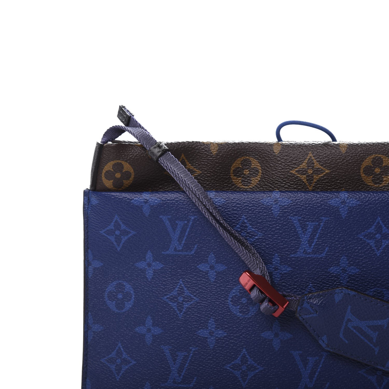 Louis Vuitton Monogram Small Outdoor Pouch Pacific Blue 9 of 9