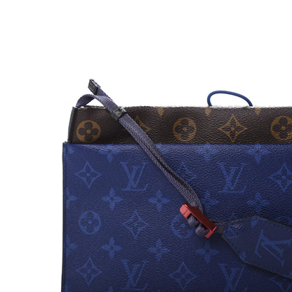 Louis Vuitton Monogram Small Outdoor Pouch Pacific Blue 9 of 9