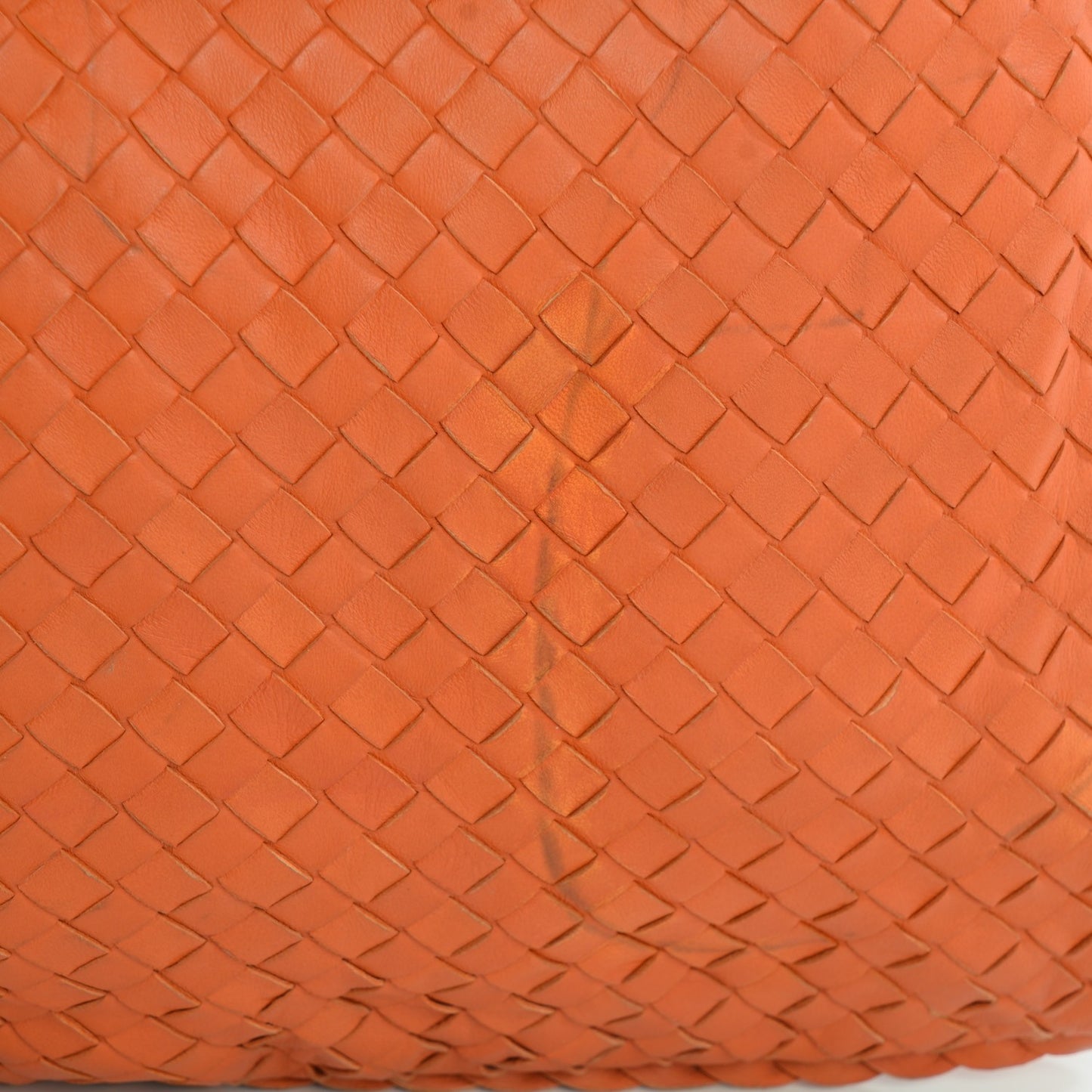 Nappa Intrecciato Large Veneta Hobo Burnt Orange