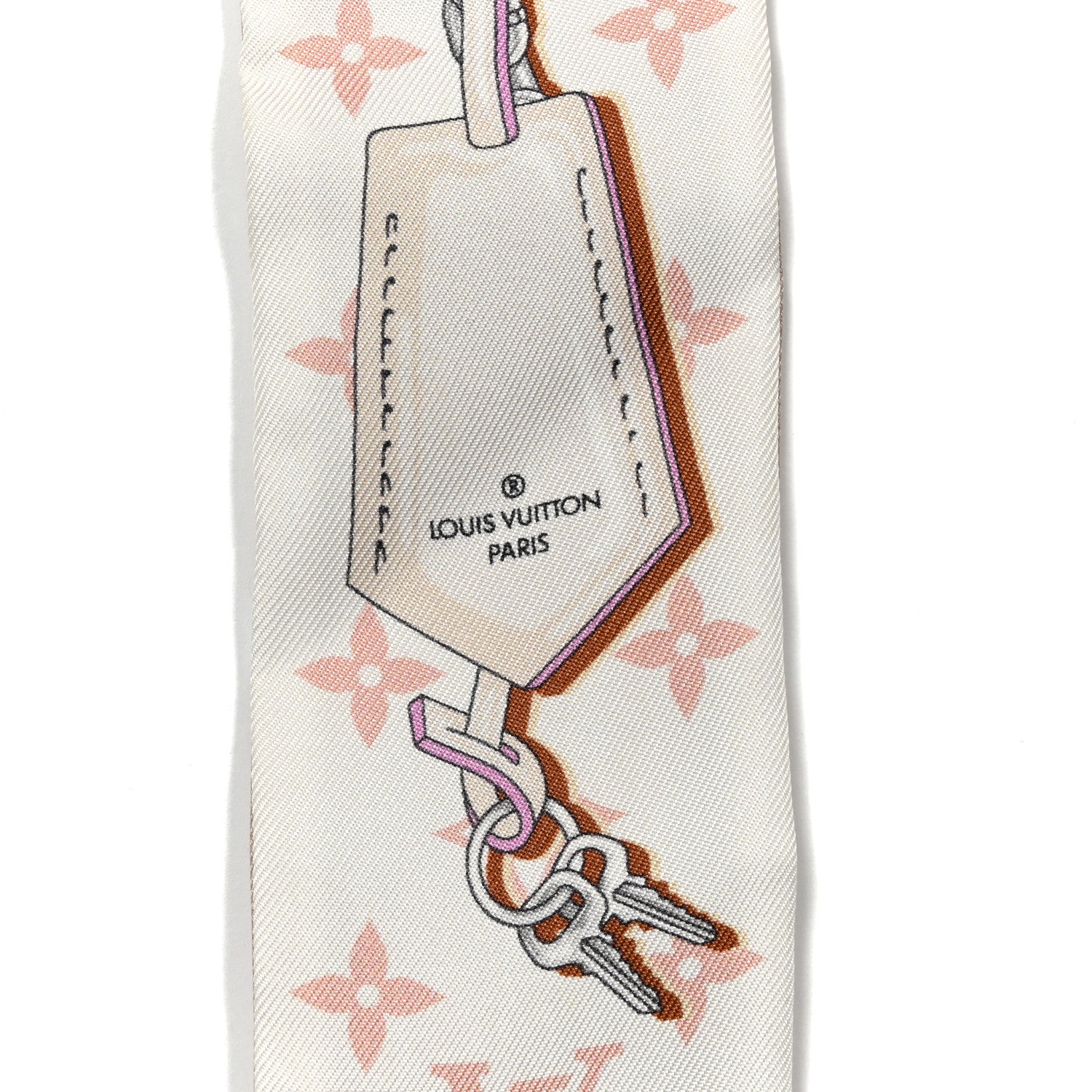 Louis Vuitton Silk Ultimate Monogram BB Bandeau Dune 3 of 6