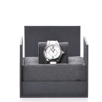 David Yurman Stainless Steel Ceramic Diamond 38mm Classic Quartz Watch White 11 of 11