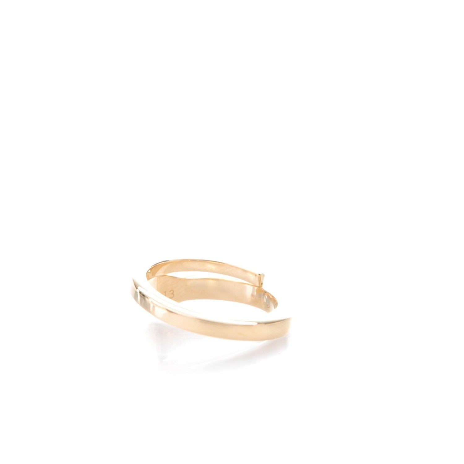 Gucci 18K Yellow Gold Chiodo Ring 52 6.25 3 of 4
