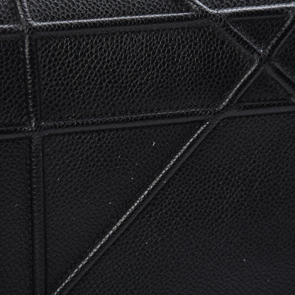 Christian Dior Grained Calfskin Medium Diorama Flap Bag Black 9 of 12