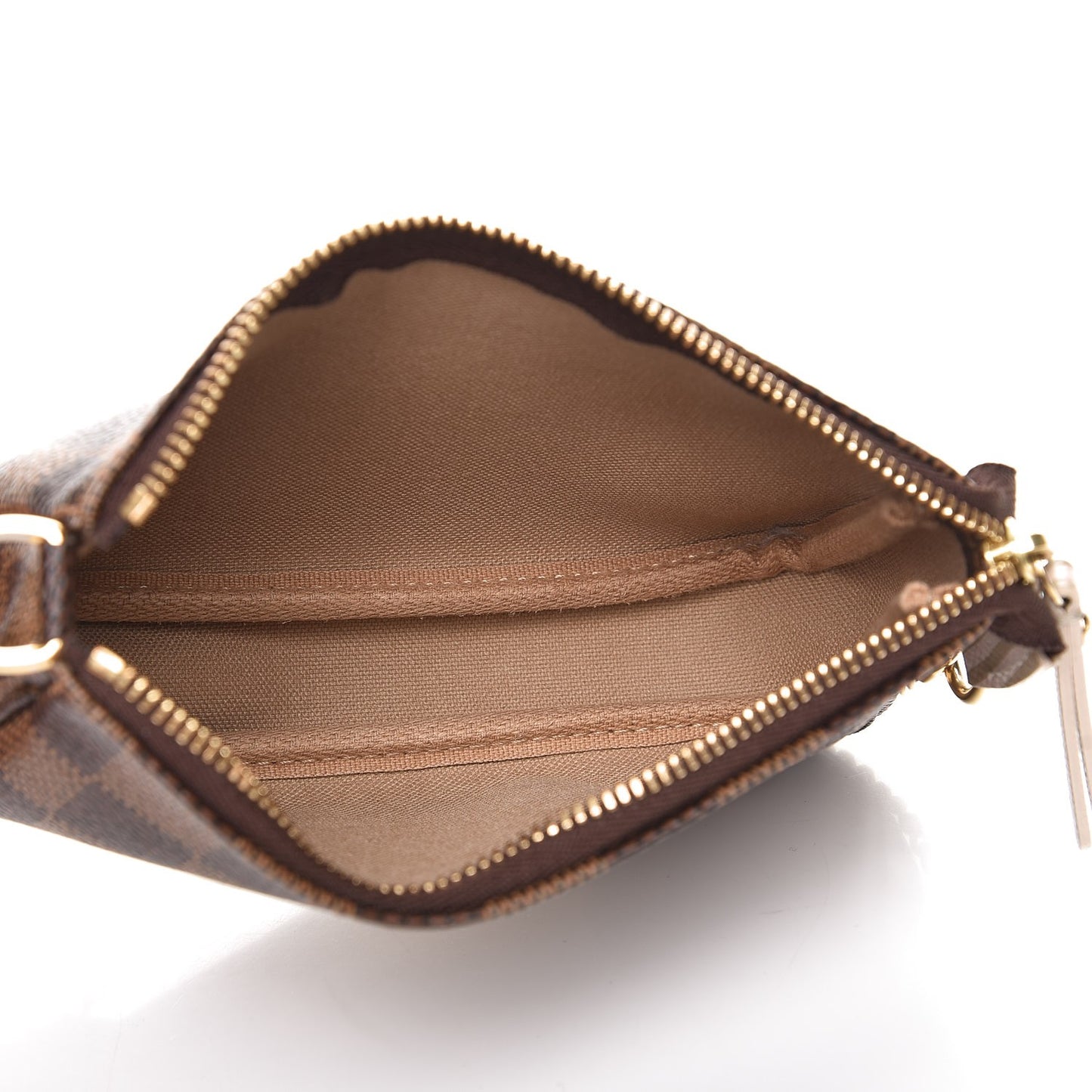 Damier Ebene Trunks and Locks Mini Pochette Accessories