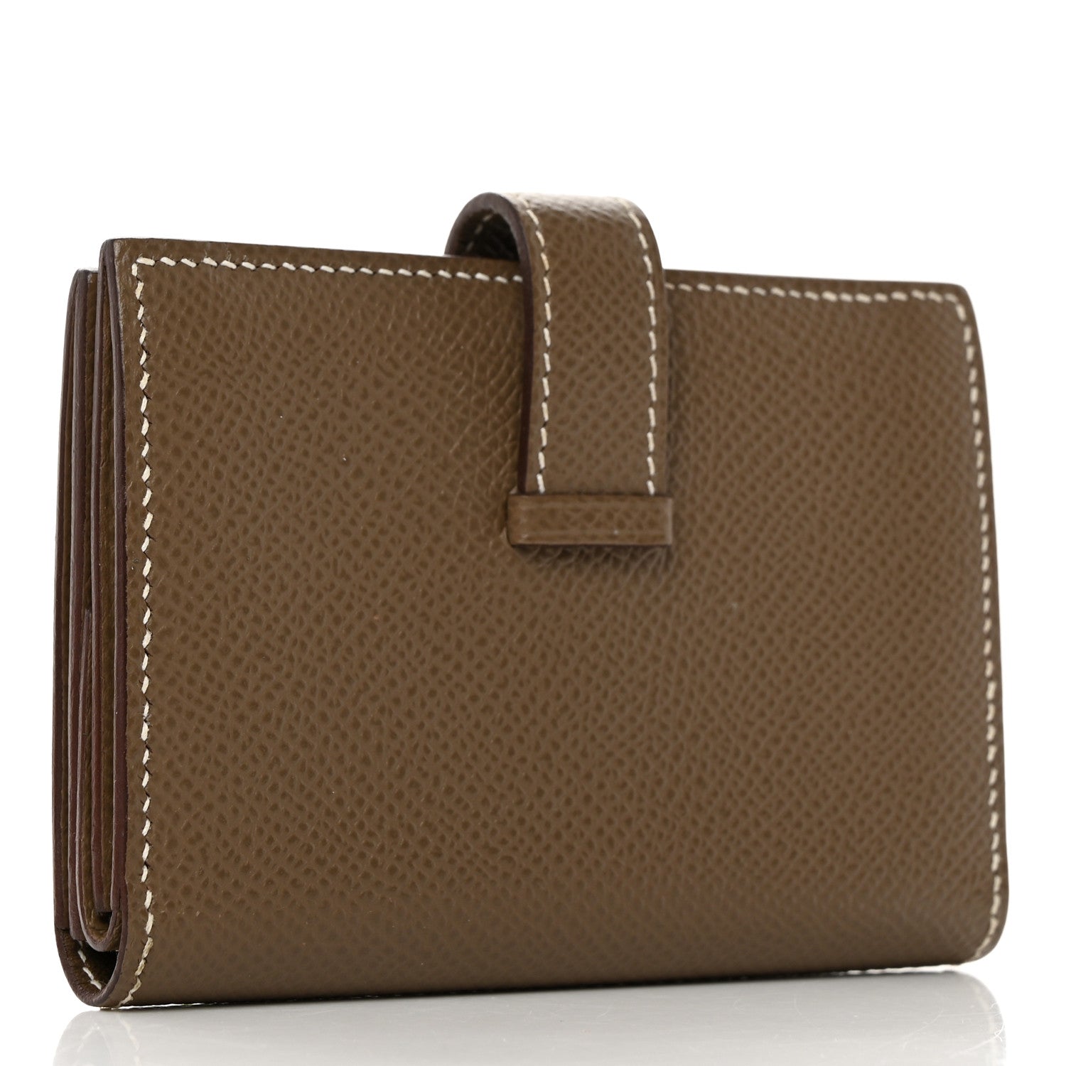 Hermes Epsom Mini Bearn Wallet Etoupe 3 of 8