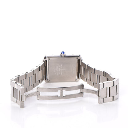Cartier Stainless Steel 24mm Tank Solo Quartz Watch 6 of 11