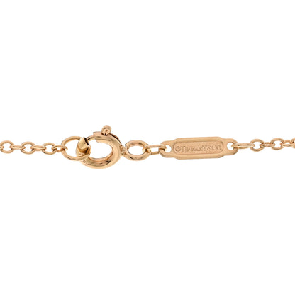 Tiffany 18K Rose Gold Knot Necklace 4 of 5