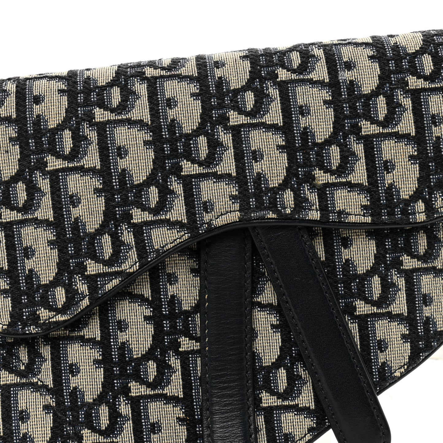 Oblique Saddle Belt Pouch Blue