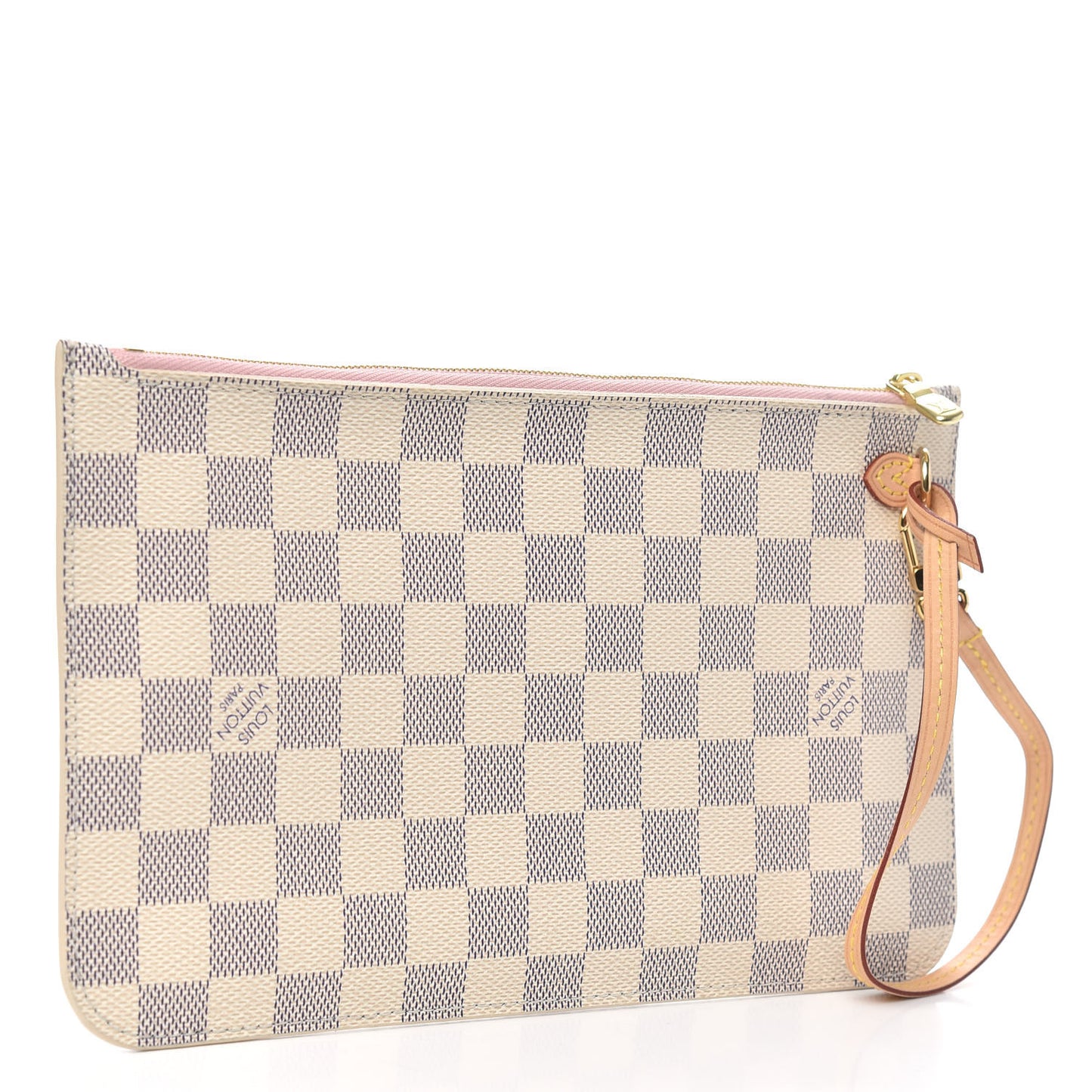 Damier Azur Neverfull MM GM Pochette Rose Ballerine