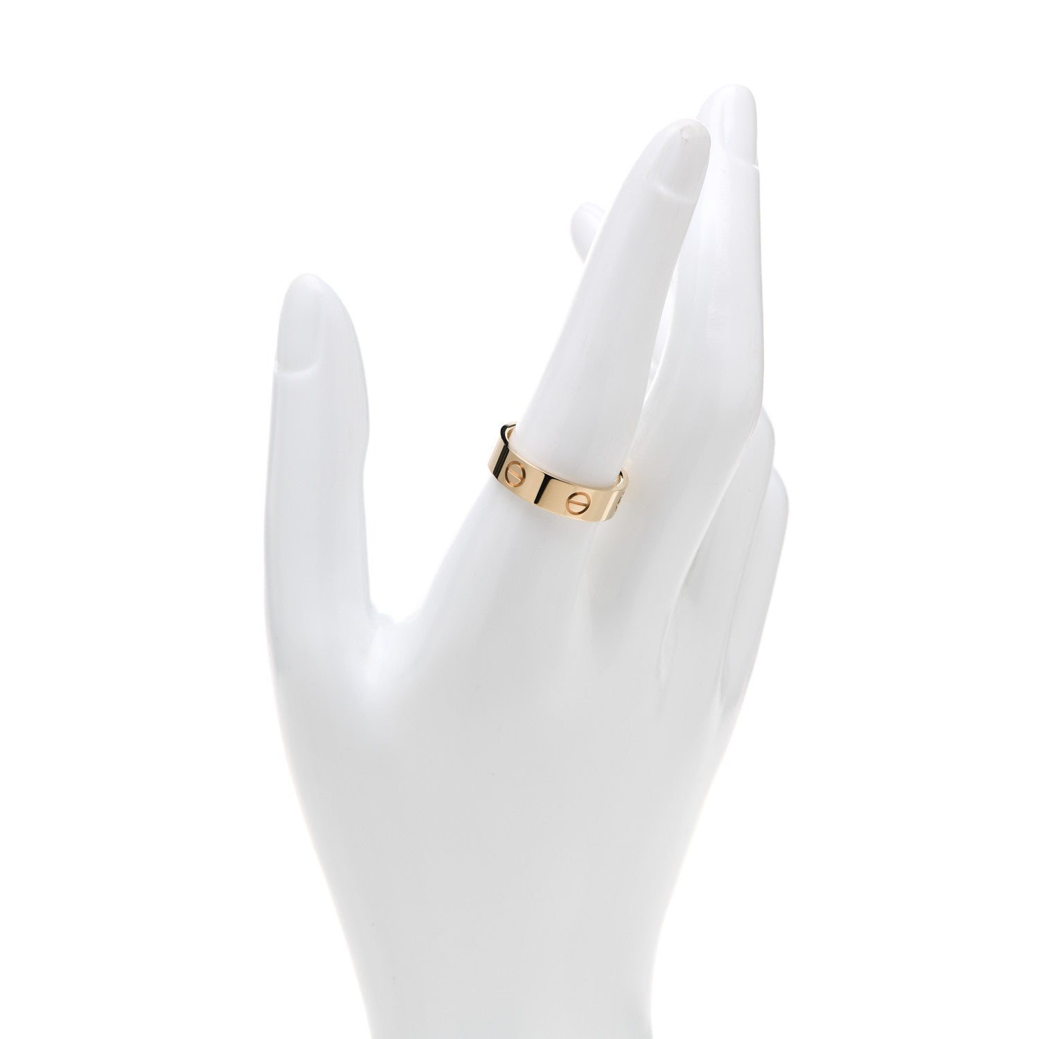 Cartier 18K Yellow Gold 5.5mm LOVE Ring 59 8.75 2 of 5