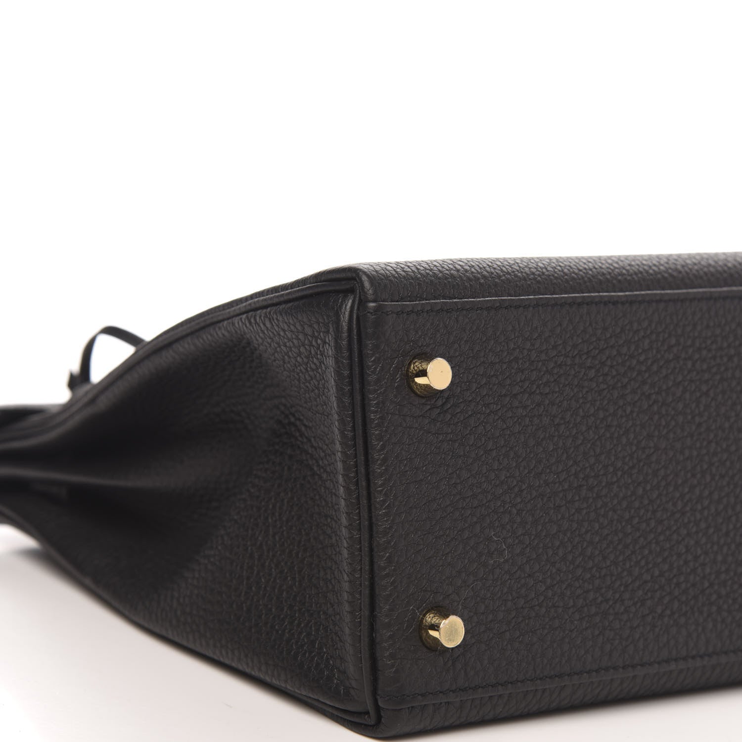 Hermes Togo Matte Alligator Kelly Retourne Touch 32 Black 8 of 11