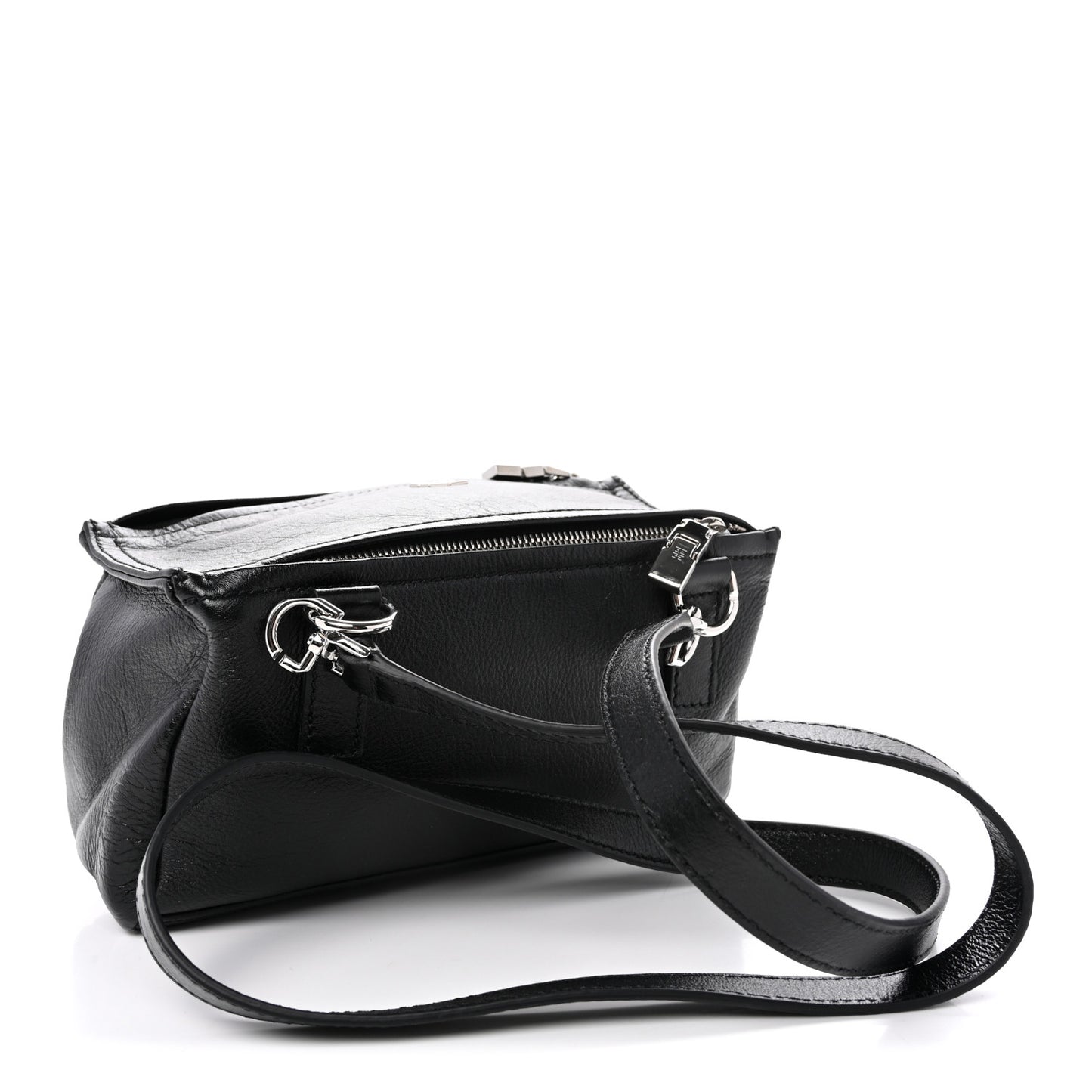 Sugar Goatskin Mini Pandora  Black