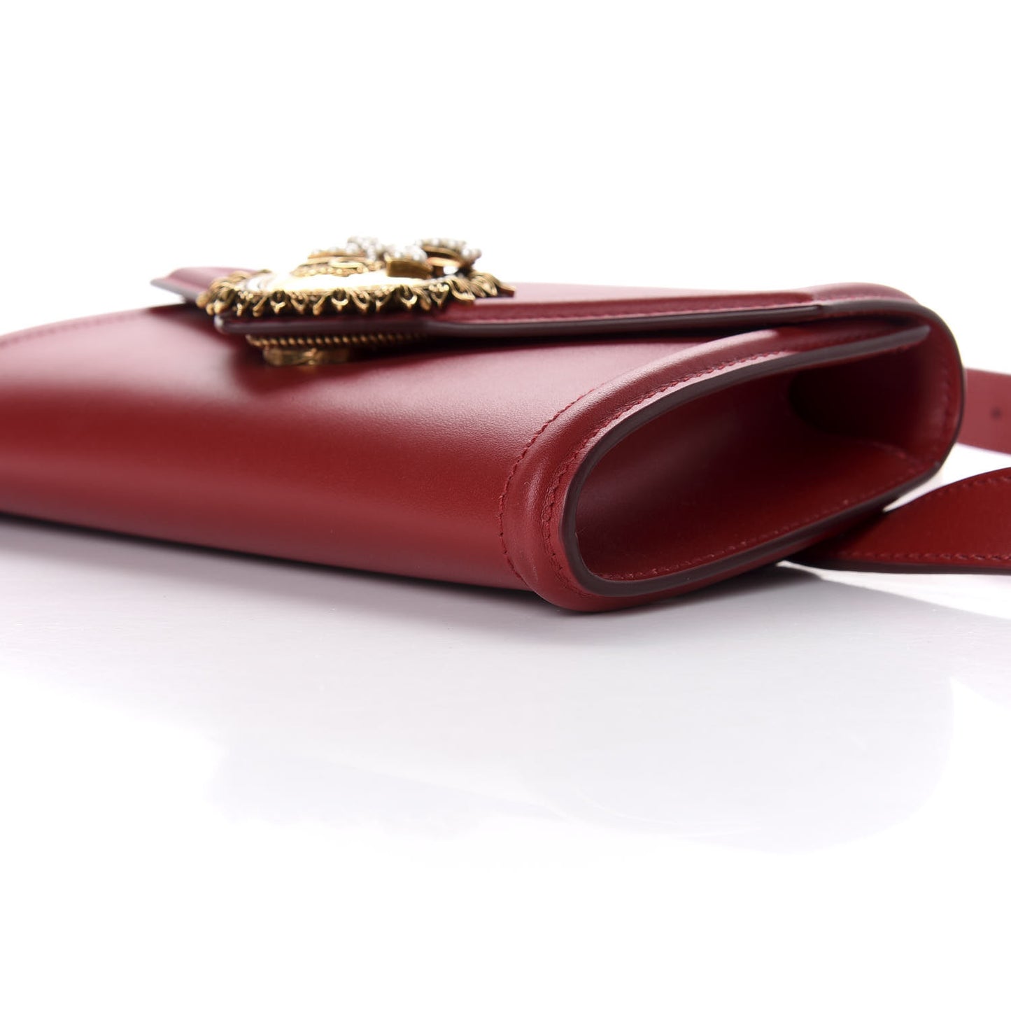 Agnello Vitello Devotion Belt Bag 85 34 Red