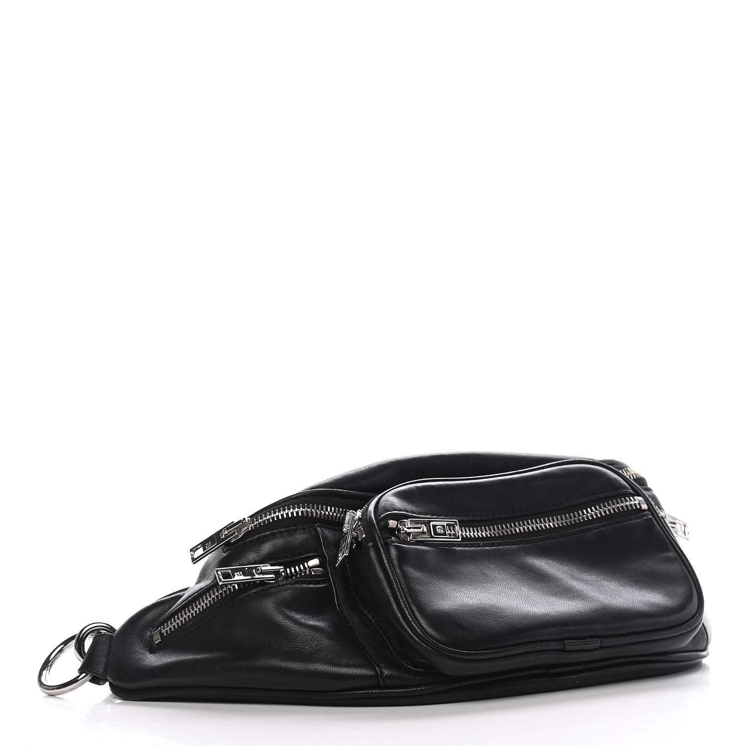 Alexander Wang Lambskin Attica Belt Bag Black 4 of 9