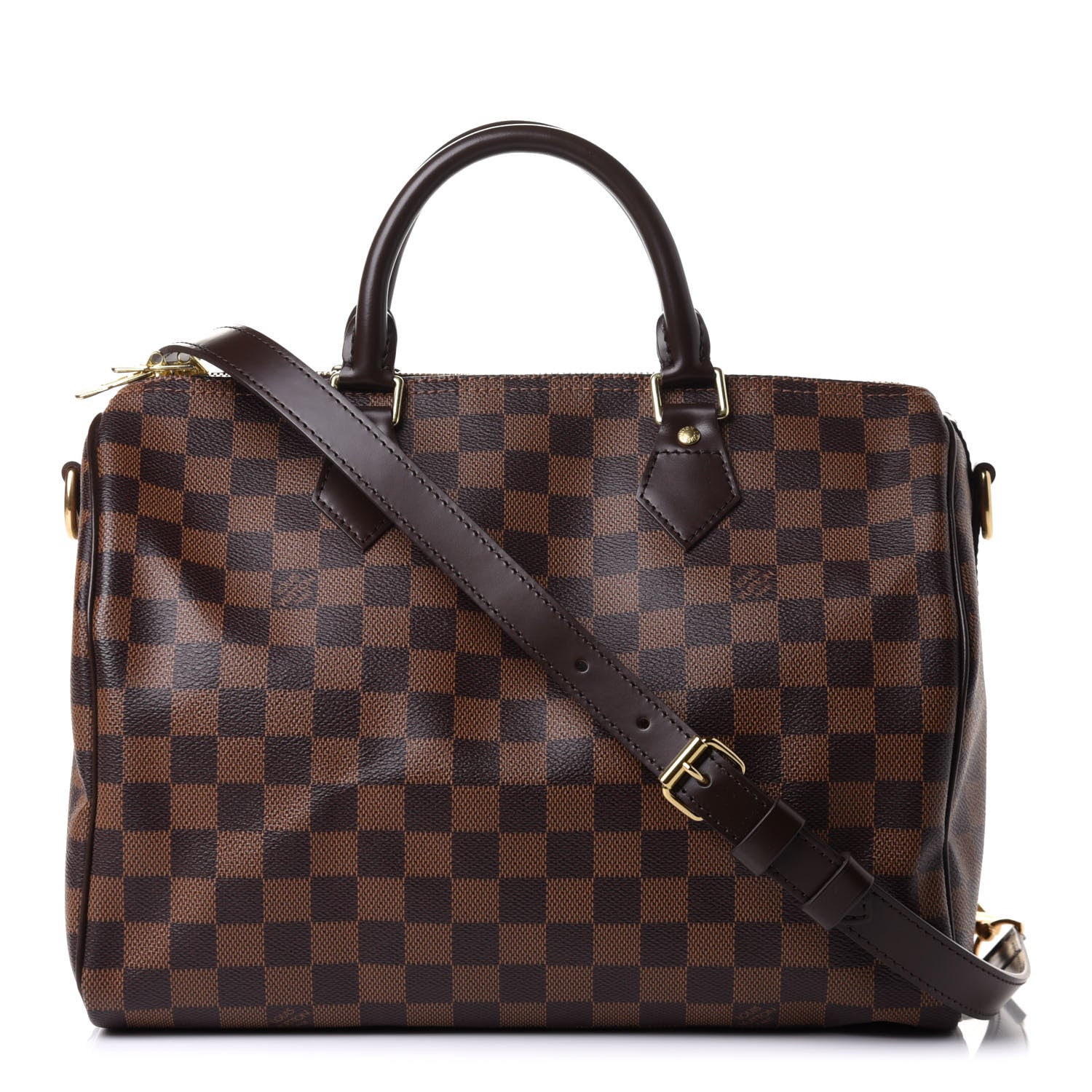 Louis Vuitton Damier Ebene Speedy Bandouliere 30 1 of 10