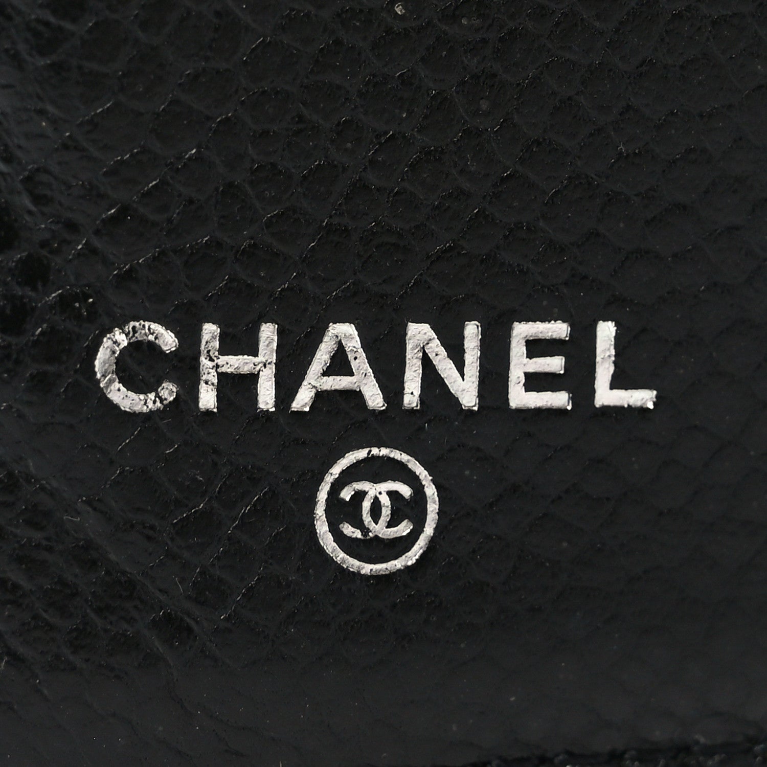 Chanel Caviar Quilted Yen Wallet Black 6 of 9