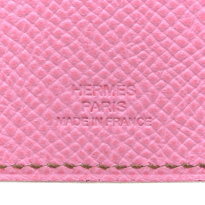 Hermes Epsom Tarmac PM Passport Holder 5P Pink 6 of 8