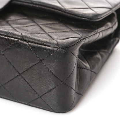 Chanel Lambskin Quilted Small Double Flap Black 9 of 12
