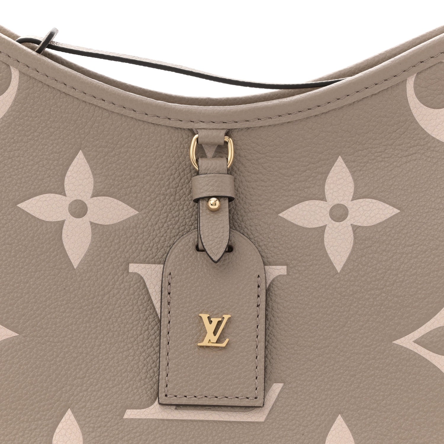 Louis Vuitton Empreinte Monogram Giant CarryAll PM Tourterelle Creme 8 of 11