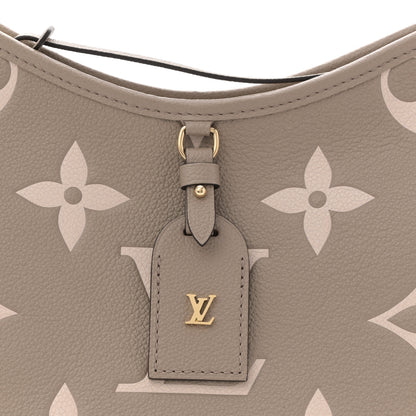 Louis Vuitton Empreinte Monogram Giant CarryAll PM Tourterelle Creme 8 of 11