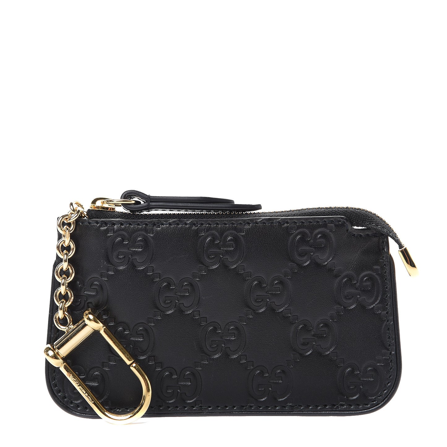 Guccissima Key Case Black