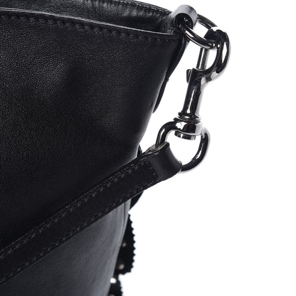 Valentino Garavani Nappa Studded Rosette Tote Black 18 of 24