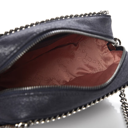 Stella McCartney Shaggy Deer Falabella Crossbody Camera Bag Navy 5 of 7