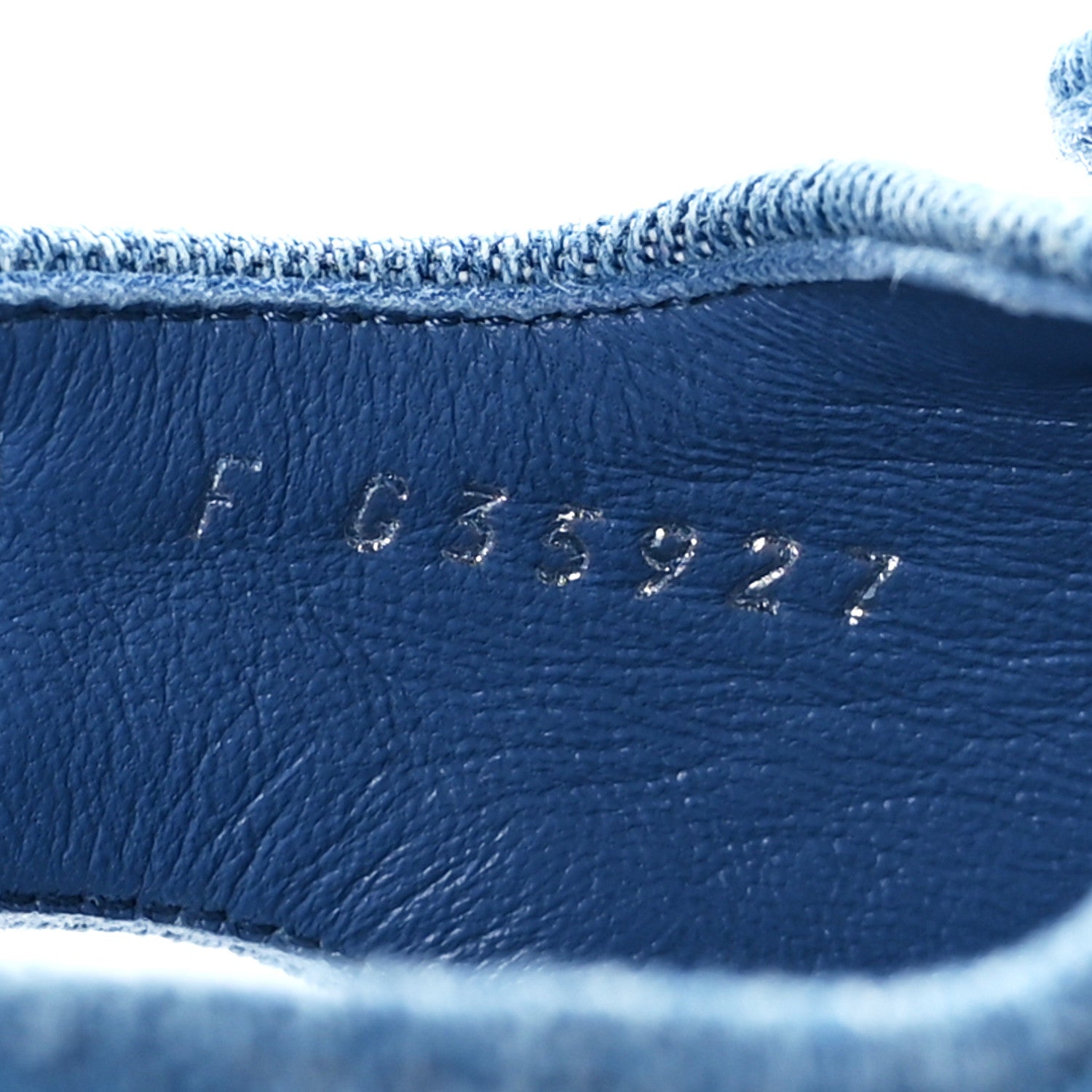 Chanel Denim CC Dad Sandals 38 Light Blue 6 of 8